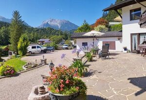 Haus Watzmannblick – Ferienhaus bis 2 Pers., ca. 45 m², 1 Schlafzimmer, Wohnküche, Terrasse