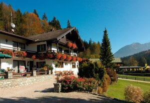Haus Watzmannblick – Ferienhaus bis 2 Pers., ca. 45 m², 1 Schlafzimmer, Wohnküche, Terrasse