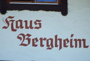 Haus Bergheim – Ferienwohnung Nr. 1, für 1-3 Personen, 40 m², 1 Schlafzimmer, Wohnküche, Bad
