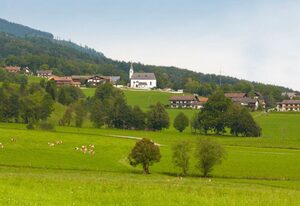 Kastnerhof – Ferienwohnung Bergblick 55 qm, 2 Schlafzimmer, Küche, Balkon, TV, 4 Pers.