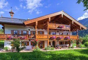 Hinterkeilhof – Ferienwohnung Untersberg für 1-2 Pers.,  25 m², Wohnschlafraum, Kochnische, Bk