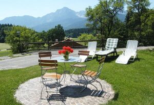 Barmbichlhof – Ortsblick, 44m², 1 Schlafzimmer,  separate Küche, Dusche/WC, Sat-TV, Balkon