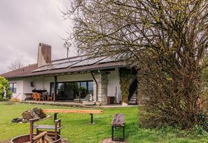 Landhausvilla Watzmannblick – Apartment Watzmannblick im Dachgeschoss mit Balkon