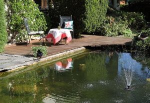Haus Schlossblick – Ferienwohnung 50 qm, 2 Personen, 1Schlafzimmer, Erdgeschoss, Terrasse