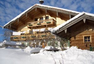 Huberbauernhof Ferienwohnungen – Ferienwohnung Salzburg 46 qm 4 Personen, 1 Schlafzimmer, Terrasse