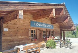 Alpengasthof Götschenalm – Doppelzimmer Nr. 2 oder 7 mit Dusche/WC, Terrasse oder Balkon, TV