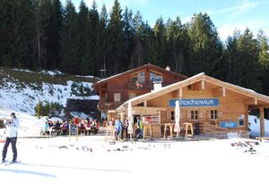 Alpengasthof Götschenalm – Doppelzimmer Nr. 2 oder 7 mit Dusche/WC, Terrasse oder Balkon, TV