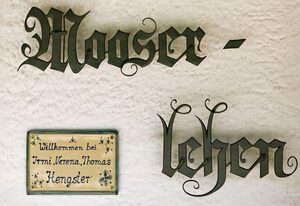 Pension Mooserlehen – Doppelzimmer Untersberg mit Dusche/WC,TV