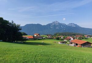 Fuchsbauernhof – Ferienwohnung Teisenberg 33 qm, 2 Schlafzimmern, Wohnküche, Balkon