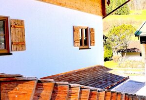 Haus Kogelleiten – Ferienwohnung Beim Katherl, 1-2 Personen, 35 qm, Dusche/WC, Balkon, TV, Wohn-Schlafzimmer