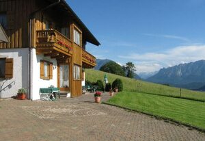 Kochhof – Gästehaus unten 45 qm, Wohnküche, 2 Schlafzimmer, Terrasse mit traumhafter Aussicht