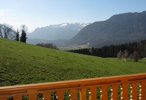 Kochhof – Gästehaus unten 45 qm, Wohnküche, 2 Schlafzimmer, Terrasse mit traumhafter Aussicht