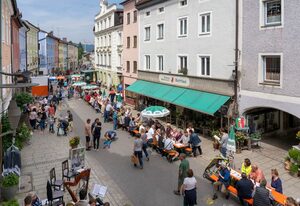 Ferienwohnung historisches Teisendorf – Ferienwohnung in der Marktstraße