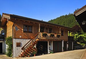 Datzenhäusl Ferienwohnung – Ferienwohnung in Holzblockbauweise, 1-4 Personen, 59 qm, W-LAN, 2 Schlafzimmer