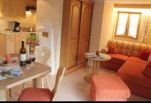 Haus Langbruck Ferienwohnungen – Ferienwohnung Watzmann, 1-2 Personen, 38 qm, Balkon, TV, Allergikerwohnung