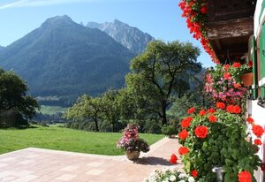 Haus Langbruck Ferienwohnungen – Ferienwohnung Watzmann, 1-2 Personen, 38 qm, Balkon, TV, Allergikerwohnung