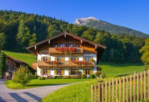 Fendtenlehen Ferienwohnungen – Ferienwohnung Königssee,  1-2 Personen, 56 qm, Balkon, 1 Schlafzimmer