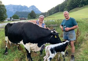 Mayringerlehen – Doppelzimmer Nr. 5, Dusche/WC/Balkon, 18 qm, TV, Safe, Kühlschrank, Obergeschoss