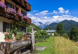 Ferien im Steinberg – Steinberg - 2-Zimmer-Ferienwohnung, Süd- und Ostbalkon, 2 Personen, 40 qm, Safe, Küchenecke