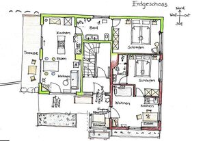 Haus Malerwinkl – Ferienwohnung Junior****, 1-2 Personen, Dusche/WC, Terrasse, TV, 1 Schlafzimmer