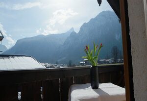 Gästehaus München – Doppelzimmer Nr. 1 mit Dusche/WC, Balkon
