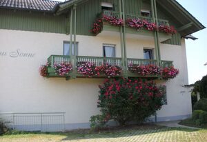 Haus Sonne – Apartment 2 - ruhig gelegen mit Blick zum Garten