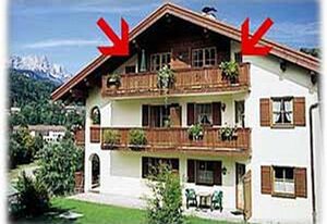Ferienwohnung Bergblick – Ferienwohnung mit 1 Schlafzimmer
