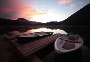 ALPEN EXPERIENCE - CVJM Aktivzentrum Hintersee, Jugendgästehaus – Zweibettzimmer Bergseite, 1-2 Personen, Dusche/WC