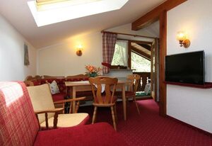 Haus am Reschenberg Ferienwohnungen – Ferienwohnung Königssee, 1-2 Personen, 28 qm, Balkon, Wohn-Schlafzimmer,Mansarde