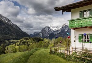 Karnerlehen Ferienwohnungen – Ferienwohnung -Beim Sepperl- im Zuhäusl, 1-2 Personen, 40 qm, Südbalkon, TV