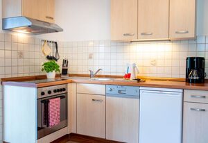 Haus Talblick Ferienwohnungen – Ferienwohnung Watzmann, 1-4 Personen, 44 qm, Dusche/Bad/WC, Südost-Balkon, TV