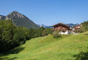 Koppensteinlehen – Ferienwohnung Watzmann für 2 - 3 Personen, 42qm, 1 Schlafzimmer, Südbalkon