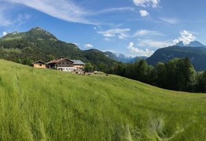 Koppensteinlehen – Ferienwohnung Watzmann für 2 - 3 Personen, 42qm, 1 Schlafzimmer, Südbalkon