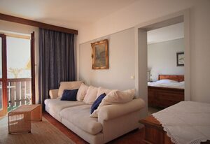 Ferienhaus Reiteralpe – Ferienwohnung Schärtenspitze, 1-2 Personen, Dusche/WC, Balkon, 1 Schlafzimmer,OG