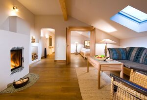 Berghotel Rehlegg GmbH – Gams – Appartement – Balkon mit Bergblick, Kamin - 65qm, Nichtraucher
