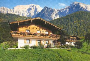 Spinnerlehen – Ferienwohnung Hochkalter, für 4 Personen, 65 qm,  mit 2 separaten Schlafzimmern und Balkon