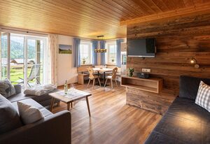 Alpenrösle Ferienwohnungen – Wohnung 6, 62qm, 2 Schlafzimmer, große Südterrasse