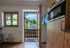 Ferienwohnung Koglhäusl – Ferienwohnung Ramsau Mitte, 46qm, separates Schlafzimmer, Balkon, W-LAN