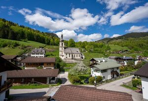 Ferienwohnung Koglhäusl – Ferienwohnung Ramsau Mitte, 46qm, separates Schlafzimmer, Balkon, W-LAN