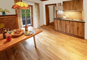 Landhaus Hocheck Ferienwohnungen – Ferienwohnung Nr. 2, 1-2 Pers., 48 qm, Dusche/WC, Nord-Ost-Balkon, TV, 1 Schlafzimmer + Wohnschlafzimmer, neue Wohnküche