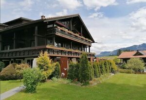 Der Sonnenhof - Ferienwohnungen – Ferienwohnung Hochvogel - 2 Schlafzimmer, Terrasse