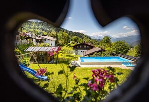 Sportpension Färbinger – Doppelzimmer Nr.6 mit Dusche und WC, Balkon