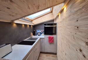 Haus Silbertann – Ferienwohnung 1-3 Pers.,2 separate Schlafzimmer, 2 Bäder, kombinierter Ess-Wohnbereich, Balkon