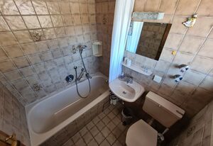 Alpenpension Bergidyll – Einzelzimmer mit Dusche und WC
