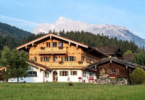 Untergrünsteinlehen – Ferienwohnung Kehlstein, 55 qm, 1-2 Personen, 1 separates Schlafzimmer, Wohn- Esszimmer, Bad, Balkon