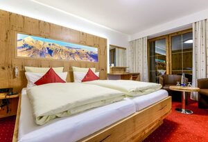 Alpenhotel Denninglehen – Doppelzimmer mit Dusche und WC im Erdgeschoss