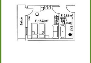 Ferienwohnung Lugererlehen – Ferienwohnung Königssee, 1-2 Personen, 25 qm, Balkon mit Bergblick, Nr. 2