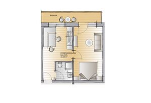 Gästehaus Siegllehen – FeWo für 2-4 Personen mit Balkon