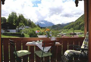 Wohnung in Berchtesgaden mit Garten