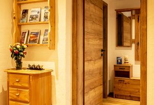 Haus Lärche – Ferienwohnung Jenner für 1-2 Personen, 1 separates Schlafzimmer, Wohnküche, Bad mit Dusche/WC, Balkon